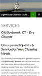 Mobile Screenshot of lighthousecleanersonline.com