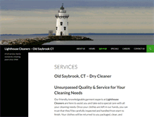 Tablet Screenshot of lighthousecleanersonline.com